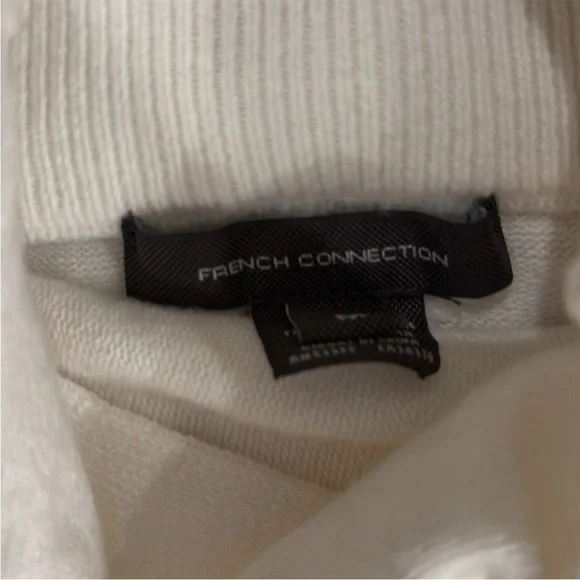 French Connection Cream Turtleneck Sweater - Picture 2 of 4